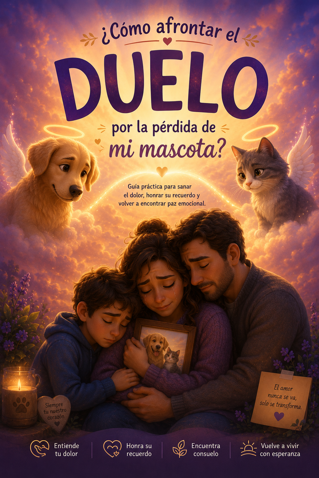 Guía para atravesar la pérdida de una mascota